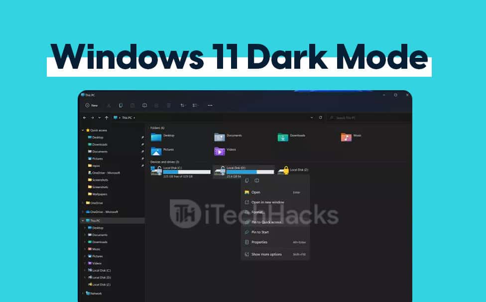 Як увімкнути Windows 11 Dark Mode без активації (2025)