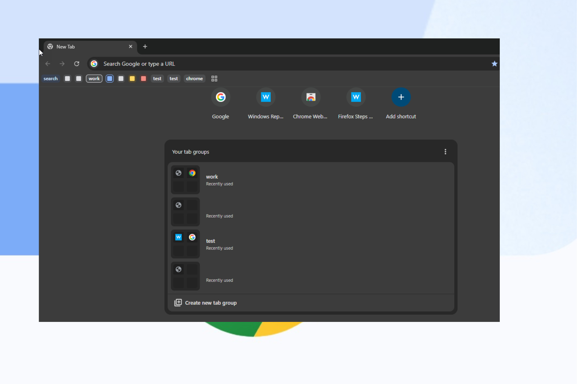 Незабаром Chrome полегшує згадування ваших груп вкладок та запуску режиму AI з адресної смуги