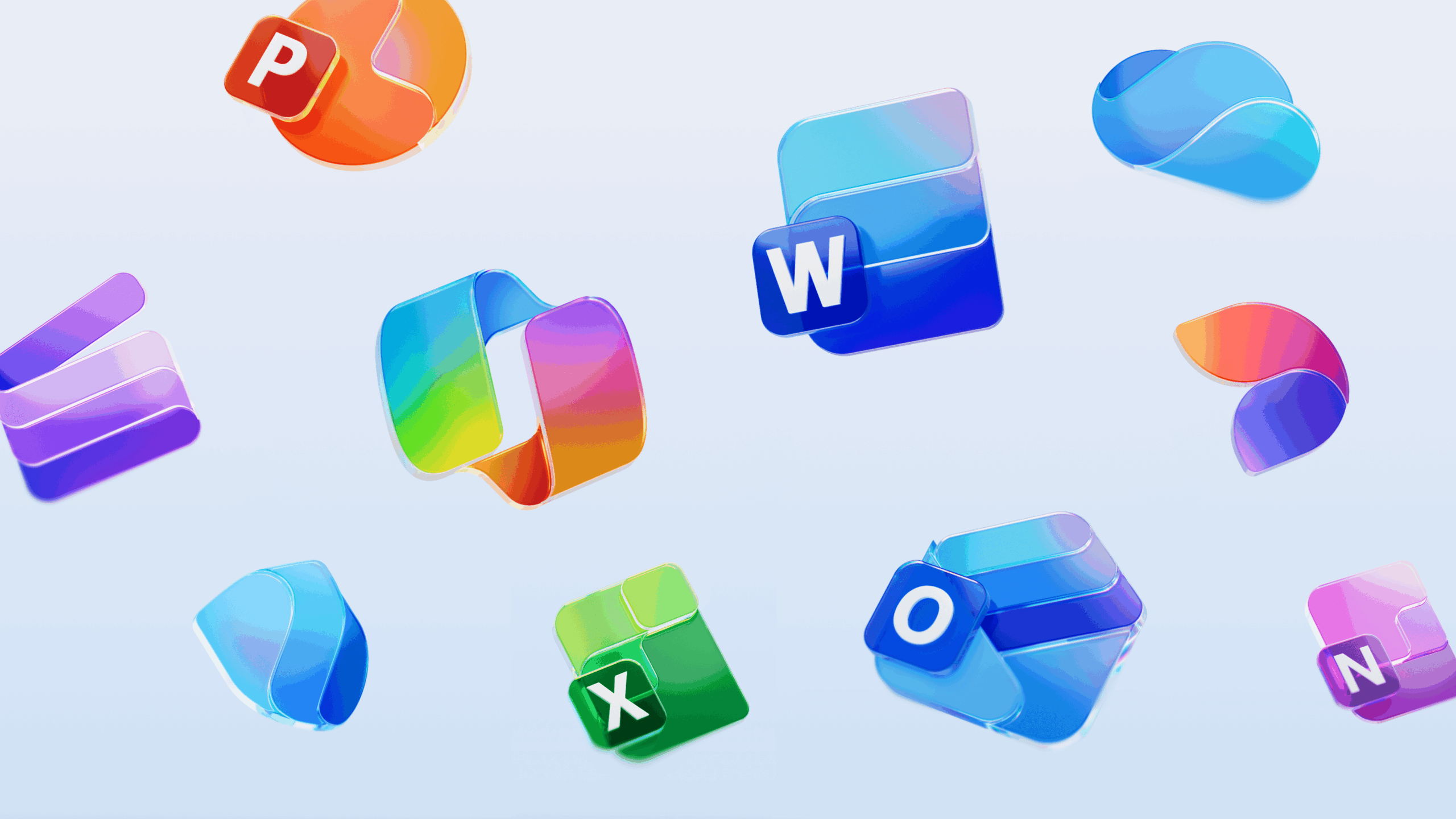 Aplikacje Microsoft 365 zyskują przeprojektowane ikony inspirowane programem Copilot