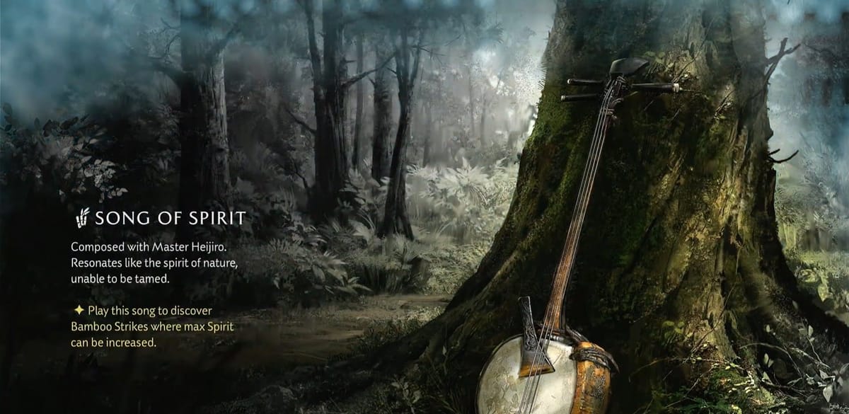 Як отримати пісню духу в Ghost of Yotei: Майстер Посібника Шамісена