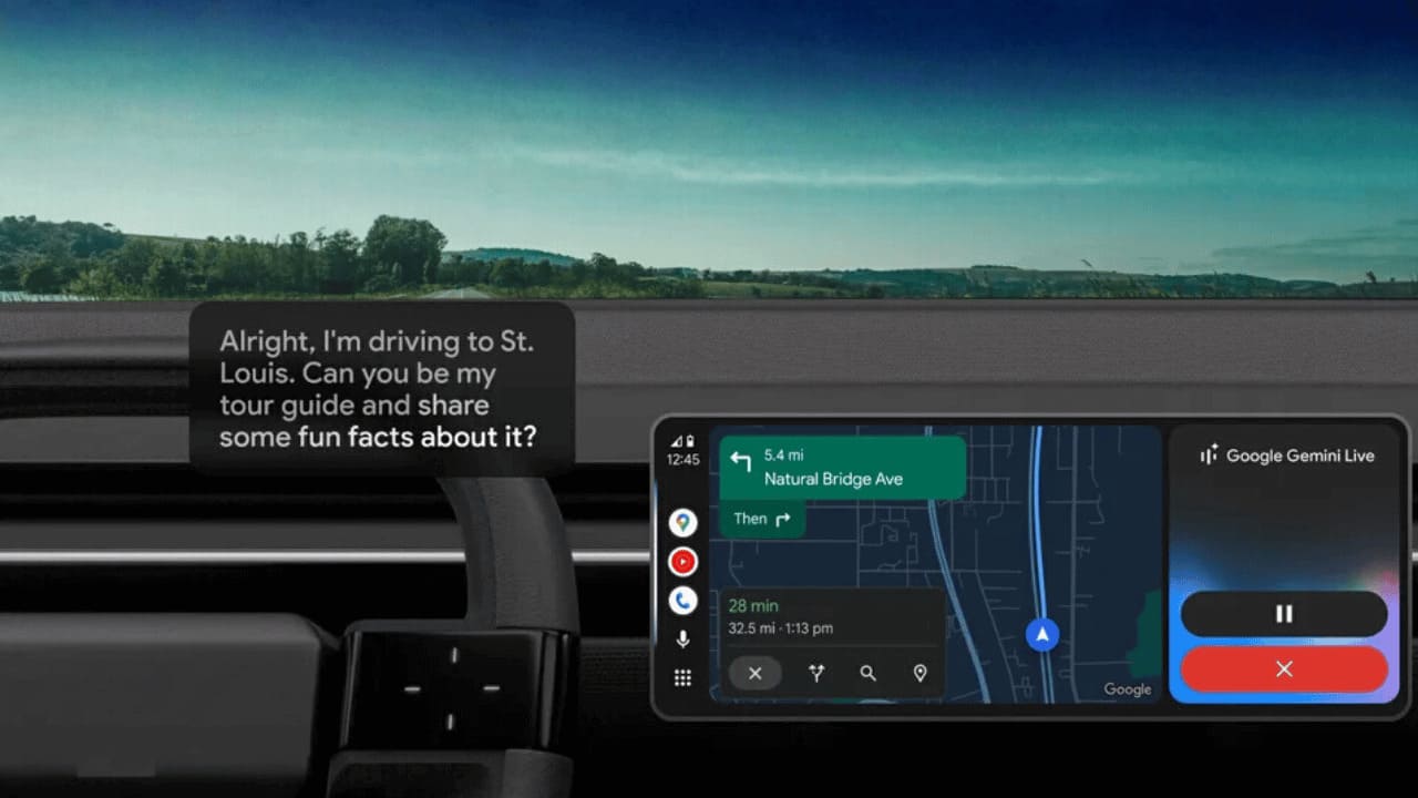 Google використовує Gemini AI для Android Auto