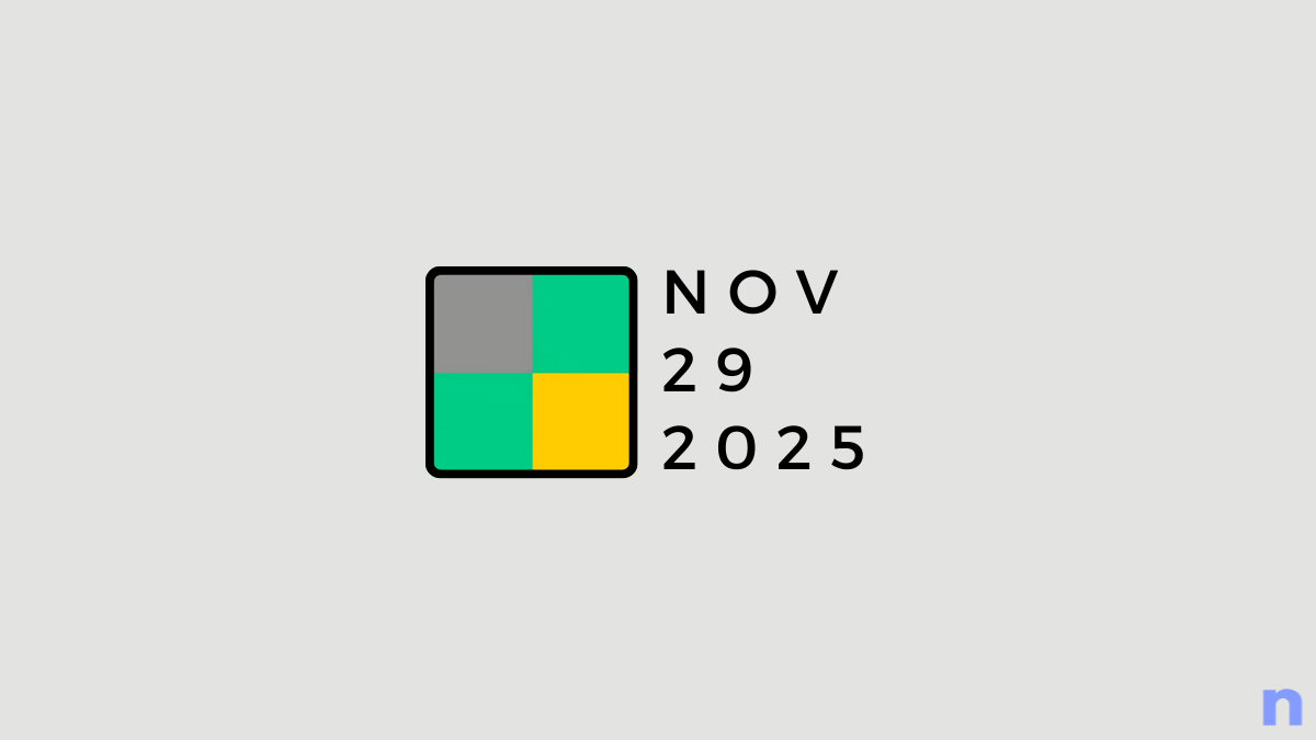 Підказки та відповіді Quordle: 29 листопада 2025 р