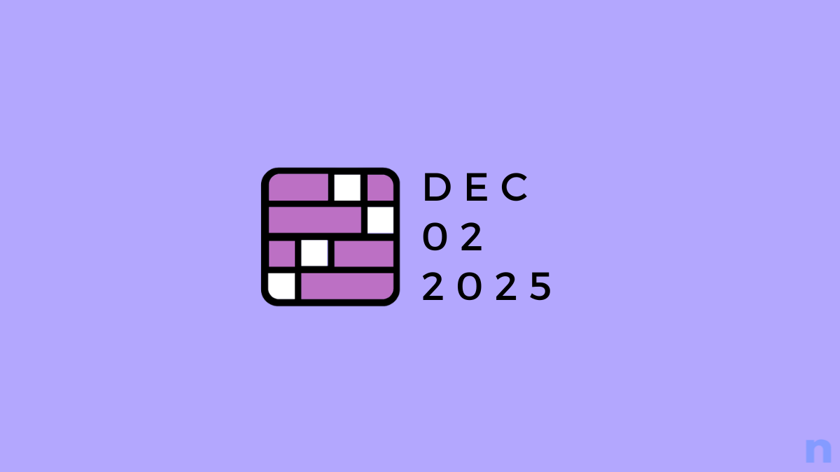 NYT Connections: 2 грудня 2025 р. Поради та відповіді!